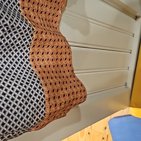 Joie mixed pattern silk tank XS like new - Picture 6 of 6